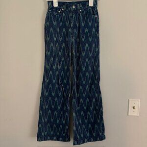 BDG Urban Outfitters Colorful Corduroy High & Wide Pants Size 25